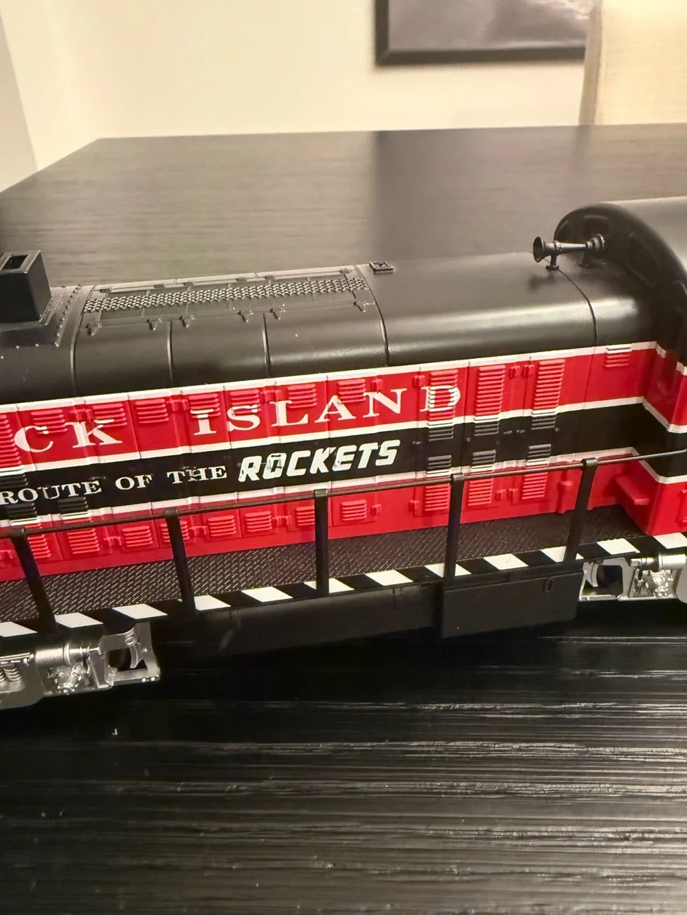 NIB Rail King Rock Island RS-3 Diesel Engine with Loco Sound Model Train